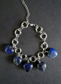 Saggezza Antica | Bracciale in Acciaio con Lapislazzuli e Sodalite