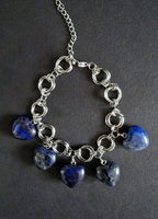 Saggezza Antica | Bracciale in Acciaio con Lapislazzuli e Sodalite